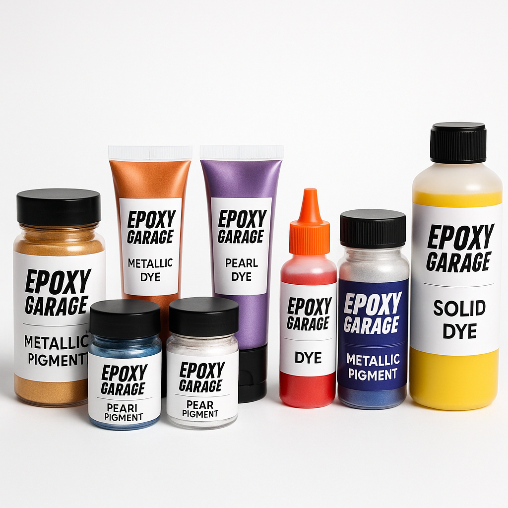 Kolorowe pasty do żywic epoksydowych