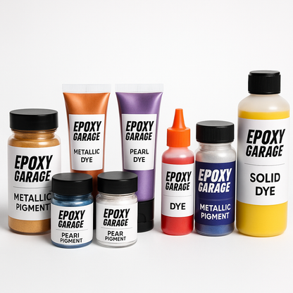 Kolorowe pasty do żywic epoksydowych