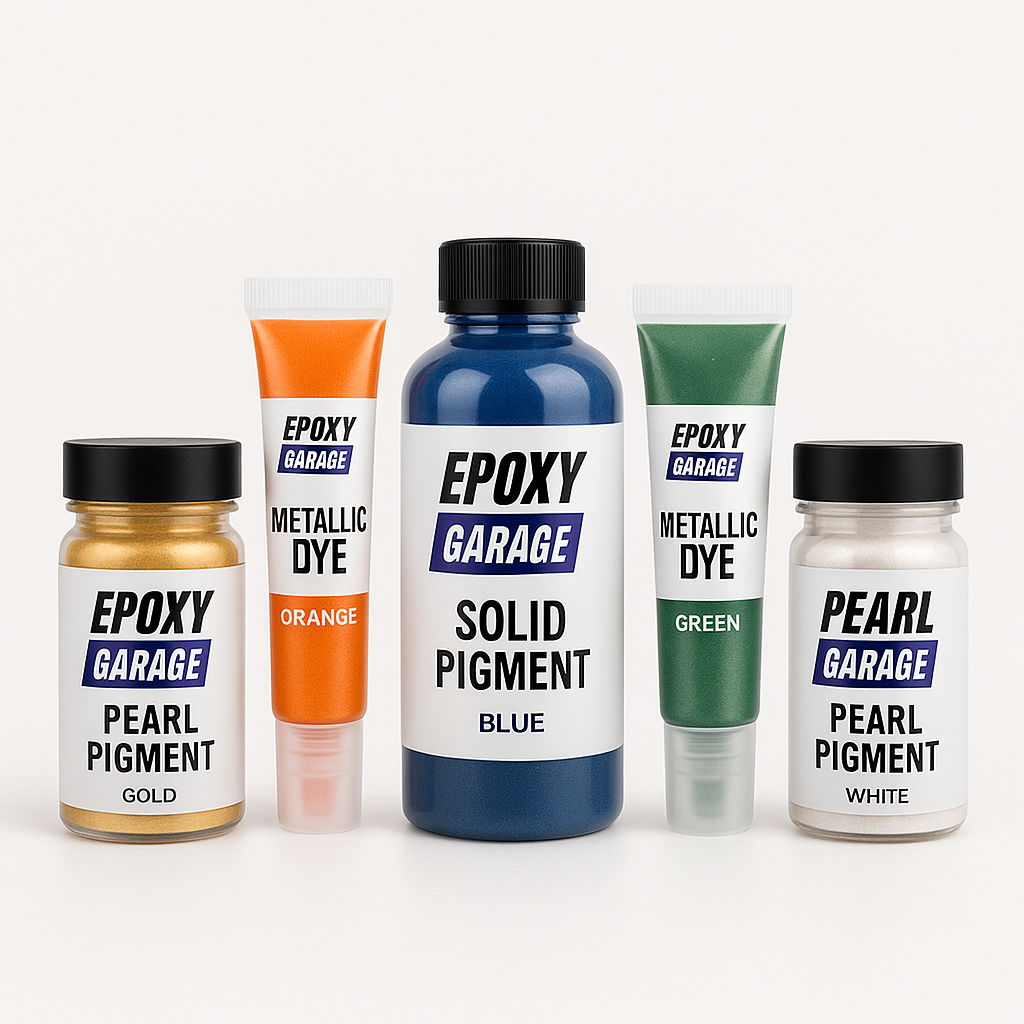 Metaliczne pigmenty do żywic epoksydowych