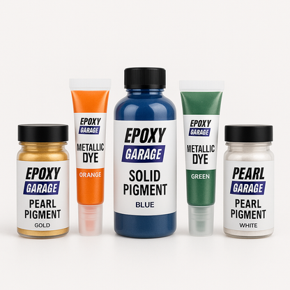 Metaliczne pigmenty do żywic epoksydowych