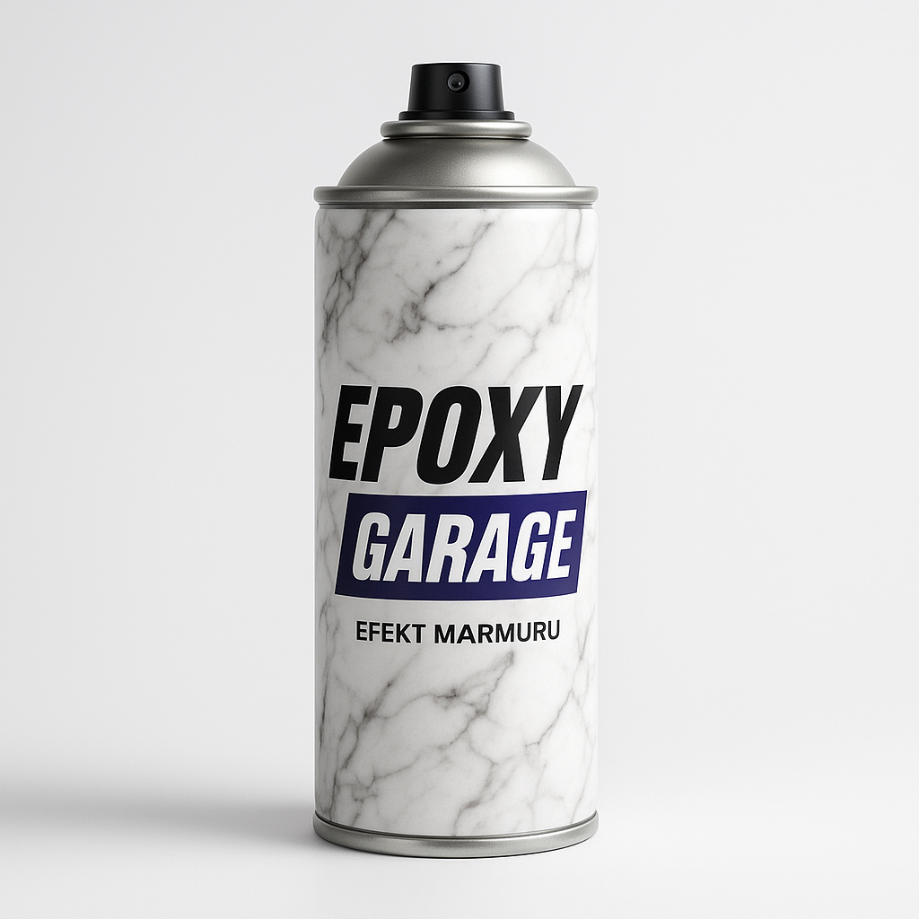 Spray marmurowy biały/czarny