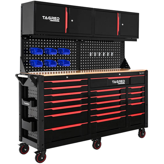 Meble garażowe, warsztatowe TAGRED TA197 regał, szafka do warsztatu, garażu EpoxyGarage posadzki żywiczne